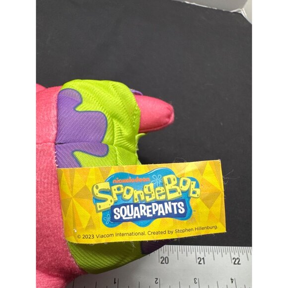 2023 Patrick Star Plush Toy 7" Spongebob Squarepants - Picture 6 of 6